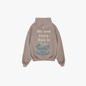 Running Team Hoodie - Washed Brown