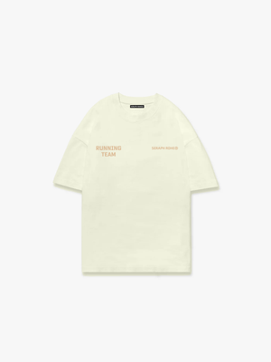 Running Team Tee - Cream